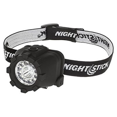 Nightstick NSP-4604B Dual-Light Headlamp, Black (5 Pack)