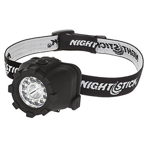 Nightstick NSP-4604B Dual-Light Headlamp, Black (5 Pack)