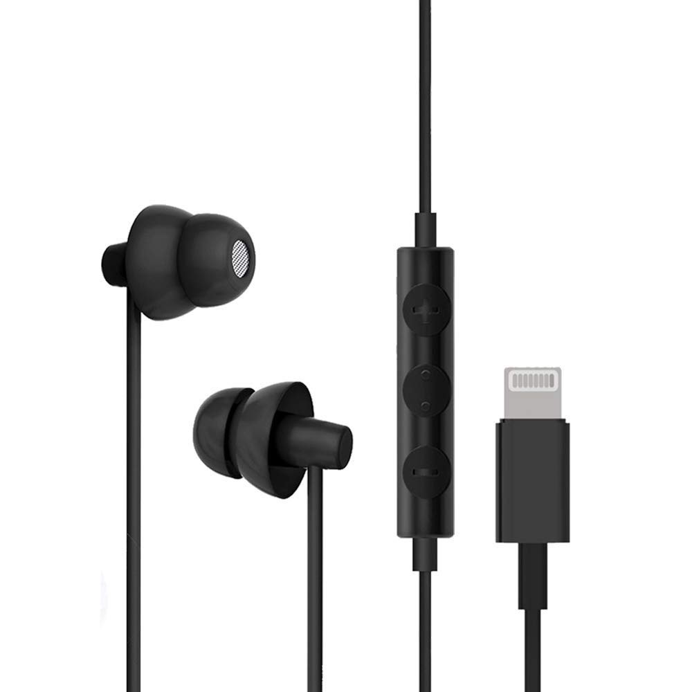 MAXROCK Lightning Wired Sleep Earphones