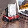 Tccmebius Hard Drive Docking Station, TCC-S862-US USB 2.0 to 2.5 3.5 Inch SATA IDE Dual Slots External Enclosure with All in 1 Card Reader and USB 2.0 Hub for 2.5" 3.5" IDE SATA I/II/III HDD SSD view 2
