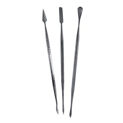 Acrylicos Vallejo VJP02002 Carvers Stainless Steel Set - Pack of 3