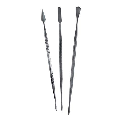 Acrylicos Vallejo VJP02002 Carvers Stainless Steel Set - Pack of 3