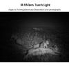 Souyos IR Illuminator Flashlight,LED 850nm Infrared Flashlight,Adjustable Focus Night Vision Torch Light for Hunting Varmint Coyote Hog Fox (Infrared Flashlight) view 4