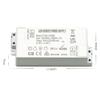 ZF120A-1205000 12V 60W Constant Voltage AC/DC Adapter LED Driver Lighting Transformer for LED Lamp Strip, 2-Pack view 2