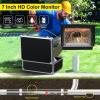 Pipe Pipeline Inspection Camera, Drain Sewer Industrial Endoscope HBUDS Waterproof IP68 Snake Video System with 7 Inch LCD Monitor 1000TVL Camera view 2