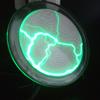 BetterJonny - 6" Plasma Plate Lumin Disk Light Show Party Home Decor Respond to Music or Touch (Green) view 1