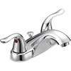 EZ-FLO Two-Handle Low-Arc Bathroom Faucet, Chrome, 10190 view 1