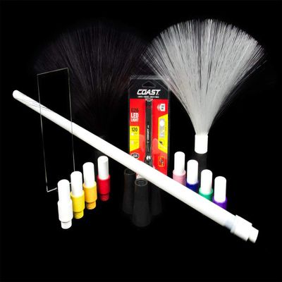 Light Painting Brushes Deluxe Starter Kit - Light Painting Tools for Long Exposure Photography and Creative Lighting Effects - Orange