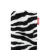 fitBAG Bonga Zebra Custom Tailored Sleeve for Samsung Z2 Tizen. Fine Imitation Fur Pouch with Integrated Microfibre Lining for Display Cleaning view 4