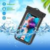 Underwater Case Waterproof Dry Bag IPX8 Pouch Touch Screen [Black] Compatible with BLU Vivo 5 - BLU Vivo XI - BLU Vivo XI Plus - BLU Vivo XL4 - CAT S41 view 3