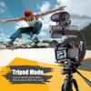 Zeadio Video Action Stabilizing Handle Grip Handheld Stabilizer with Cold-Shoe Mount for All DSLR Camera Camcorder view 3