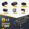 Zeadio Video Action Stabilizing Handle Grip Handheld Stabilizer with Cold-Shoe Mount for All DSLR Camera Camcorder view 4