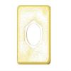 R.J. Enterprises 3013BUS-5 F TV Coupler Insert Yellow (100 pcs per Bag) view 1
