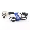 Eonvic D-Tap Male to 4 Pin XLR Female Right Angle Adapter Power Cable for DSLR Camcorder (Straight Cable) view 1