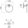 Towel ring 83200361-00 view 2
