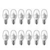 Philips LED Flicker-Free C7 Night Light Bulb, Non-Dimmable, 30 Lumen, Soft White Light (2700K), .05W=7W, E12 Base - Pack of 12 view 1