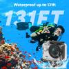 AKASO EK7000 4K30FPS 20MP WiFi Action Camera with EIS Ultra HD 131FT Waterproof Underwater Camera Remote Control 4X Zoom Support External Microphone view 4