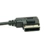 Car Media in AMI MDI Dual AUX Flash Drive Adapter Cable Compatible with A4 A6 Q5 Q7 V-W view 3