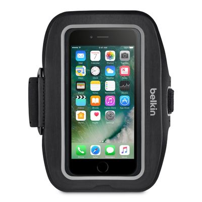 Belkin Sport-Fit Plus Armband for iPhone 7 Plus and iPhone 8 Plus (Blacktop)