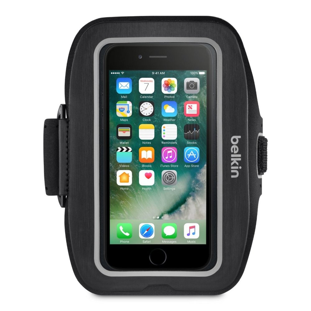 Belkin Sport-Fit Plus Armband for iPhone 7 Plus and iPhone 8 Plus (Blacktop)