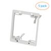 Kenuco White Double Gang Low Voltage Mounting Bracket | Pack of 5 view 2