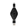 RETRAK ETPRM5ReTrak Premier Retractable Micro USB Charge & Sync Cable - Black view 2