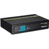 TRENDnet 5-Port Gigabit PoE+ Switch, 31 W PoE Budget, 10 Gbps Switching Capacity, Data & Power Through Ethernet To PoE Access Points And IP Cameras, Full & Half Duplex, Black, TPE-TG50g view 1