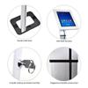 Pyle Tablet Metal Security Stand Holder, Adjustable Clamp-Style Arm, Fits iPad and Other Tablets, Works with Key, Anti-Theft Design, Floor Standing, 7.4" x 10.2" view 3