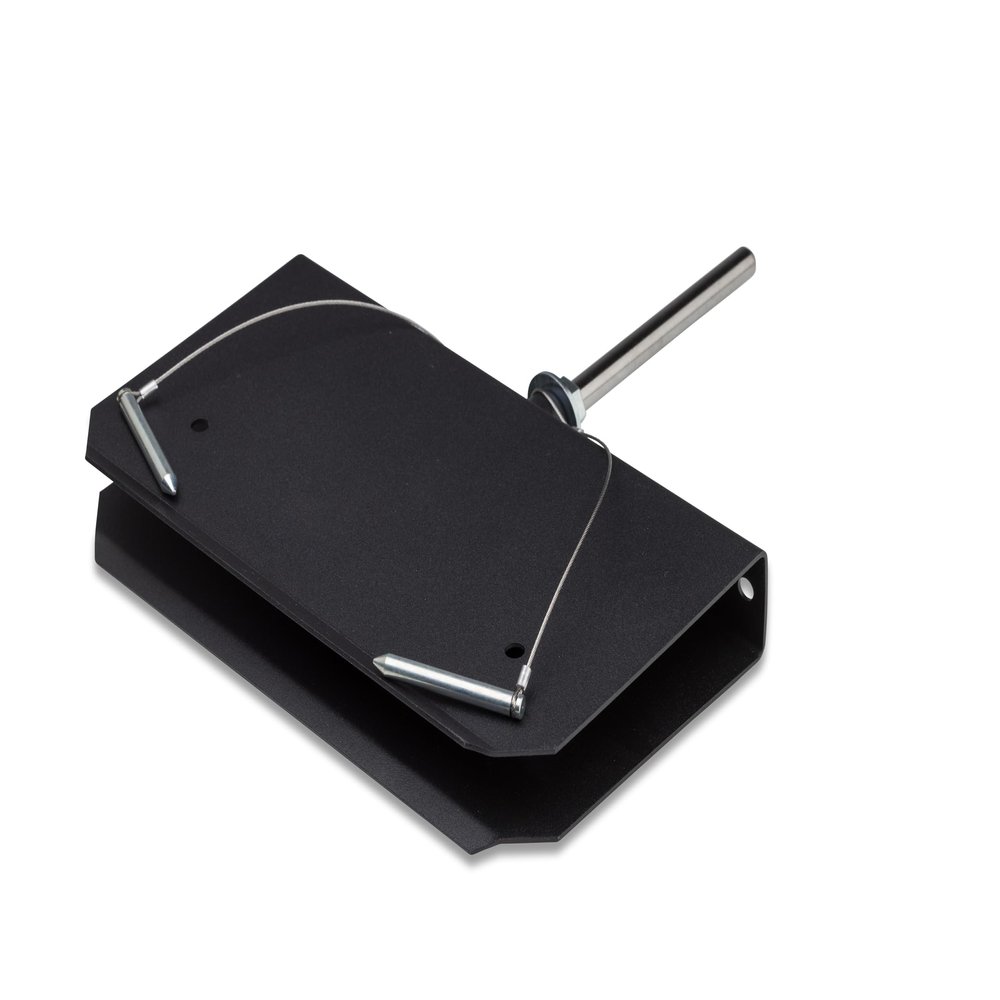 Kupo Foamcore Clamp with U-Shaped Steel Jaw, Silver Stud Interface, and Wide Pressure Surface for Securing Foamcore Boards, Reflectors, and Rigid Panels (KG602311)