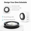 BN-LINK Indoor Timers Plug Mechanical 2 Prong 24-Hour Mini Lamp Timers 2 Pack, for Electrical Outlets, Fish Tank, Fans, LED Lights view 2