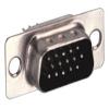 AMPHENOL COMMERCIAL PRODUCTS 17EHD015PAA000 D SUB CONNECTOR, HIGH DENSITY, 15POS, PLUG (50 pieces) view 1
