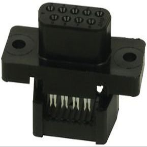 TE CONNECTIVITY / AMP 1658614-4 D SUB CONNECTOR, STANDARD, 9POS, RCPT (10 pieces)