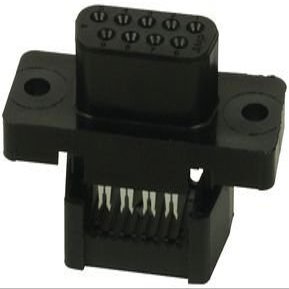 TE CONNECTIVITY / AMP 1658614-4 D SUB CONNECTOR, STANDARD, 9POS, RCPT (10 pieces)