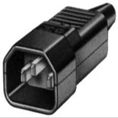 SCHURTER 4735.0000 CONNECTOR, IEC POWER ENTRY, PLUG, 10A (10 pieces)