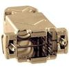 AMPHENOL COMMERCIAL PRODUCTS 17E17262 D SUB BACKSHELL, SIZE DB, ABS POLYMER (5 pieces) view 1