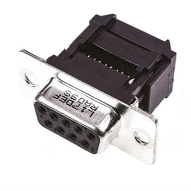 AMPHENOL COMMERCIAL PRODUCTS L17DEFRA09S D SUB CONNECTOR, STANDARD, RECEPTACLE, 9POS (50 pieces)