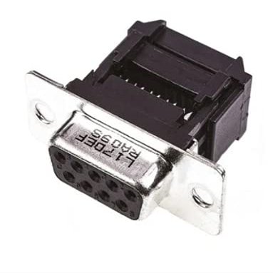 AMPHENOL COMMERCIAL PRODUCTS L17DEFRA09S D SUB CONNECTOR, STANDARD, RECEPTACLE, 9POS (50 pieces)