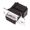 AMPHENOL COMMERCIAL PRODUCTS L17DEFRA09S D SUB CONNECTOR, STANDARD, RECEPTACLE, 9POS (50 pieces) view 1