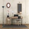 Alera ALE Torchier Floor Lamp, 72" High, Black view 3