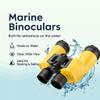 Barska AB12738 Floatmaster 7x50 Waterproof Floating Marine Binoculars for Boating, Hunting, Fishing, Sports, etc, Yellow view 3