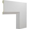 Ekena Millwork CC05PIC02X14X14TR Perimeter Inside Corner for 5" Traditional Coffered Ceiling System, 14"W x 2"P x 14"L, Primed, White view 3