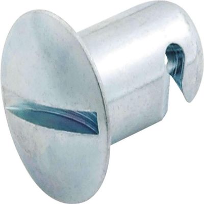 Allstar Performance ALL19292 0.550 Long Aluminum Quick Turn Oval Head Button, (Pack of 50) by Allstar