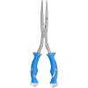 CUDA 10.25" Titanium Bonded Stainless Steel Freshwater Long Needle Nose Pliers #18113 Durable Fishing Hooks Remover, Ring Splitter with Crimper & Mono & Fluorocarbon Cutter view 1