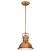 Westinghouse 63084A Boswell Pendant, Mini, Washed Copper view 1
