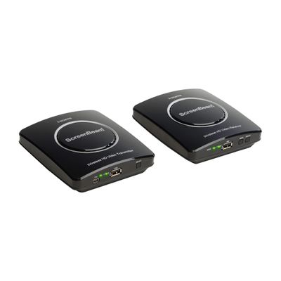 ScreenBeam MyWirelessTV2 Wireless HD Transmitter & Receiver Extender Wirelessly Connect HDMI-Enabled Media Device to HDTV or Projector Screen, Full HD 1080P, 150 Foot Range