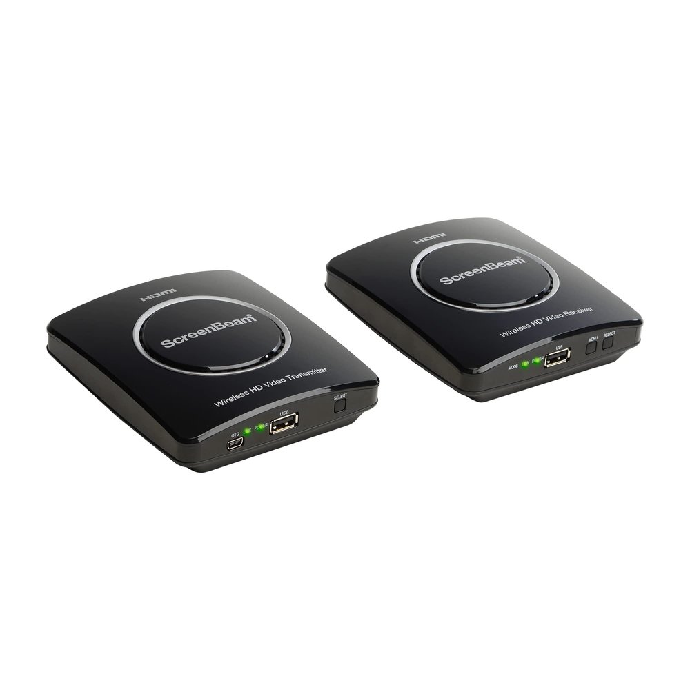 ScreenBeam MyWirelessTV2 Wireless HD Transmitter & Receiver Extender Wirelessly Connect HDMI-Enabled Media Device to HDTV or Projector Screen, Full HD 1080P, 150 Foot Range