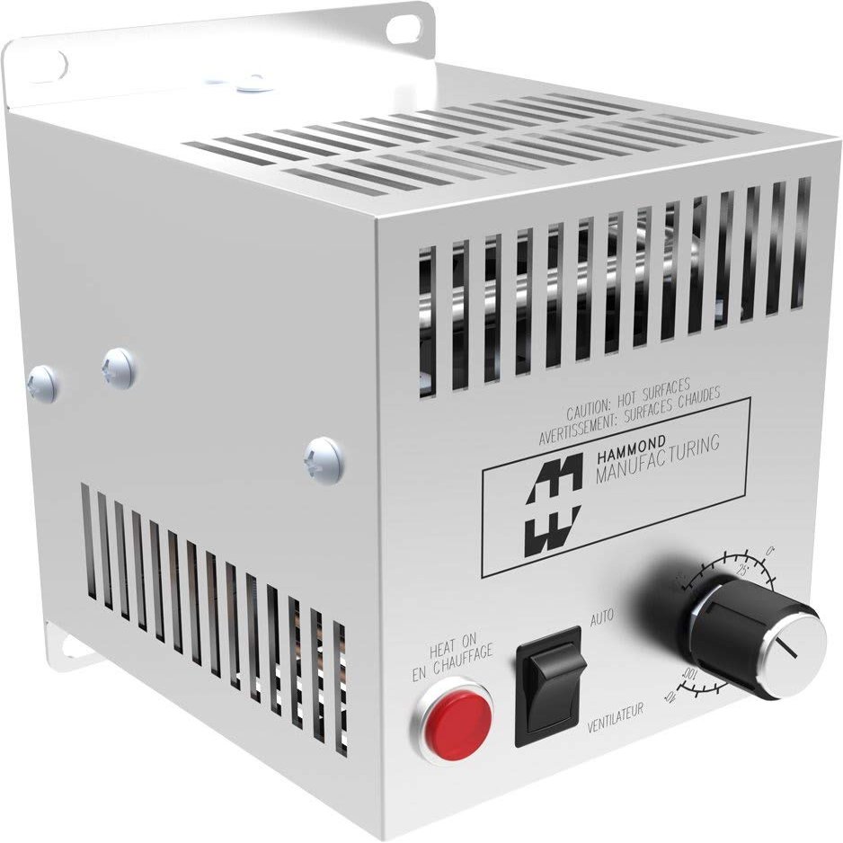 Hammond Manufacturing FLHTF125A230 Enclosure Heater 125W, 240VAC