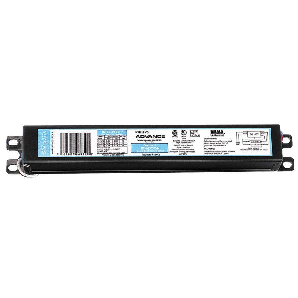 Advance - ICN-2P32-N - Centium Electronic Fluorescent Ballast