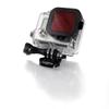 GoScope (60M) Red Filter - Compatible with GOPRO HERO4 / HERO3+ / HERO3 Dive HOUSING (60M Case Only) Laser Cut Optical Red Filter (See Pictures to Make Sure This FITS Your Camera CASE) view 1