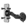 RAM Mounts X-Grip Phone Mount with Twist-Lock Suction Cup Base RAP-B-166-UN7U with Medium Arm for Vehicle Windshields view 1
